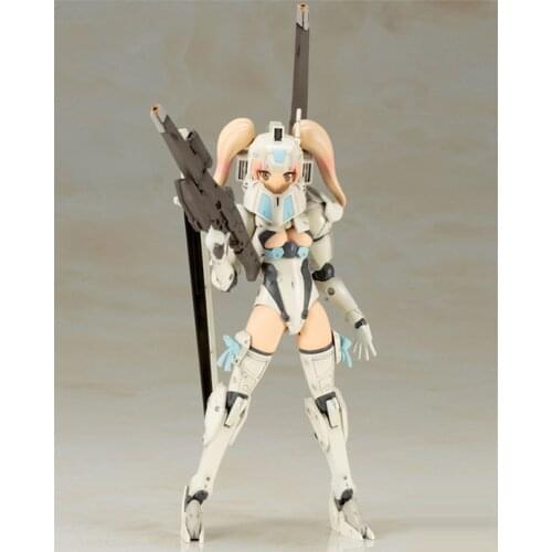 Original Kotobukiya Anime Frame Arms Girl White Tiger Assembled Action Figure Collectible Model Toys For children Christmas Gift