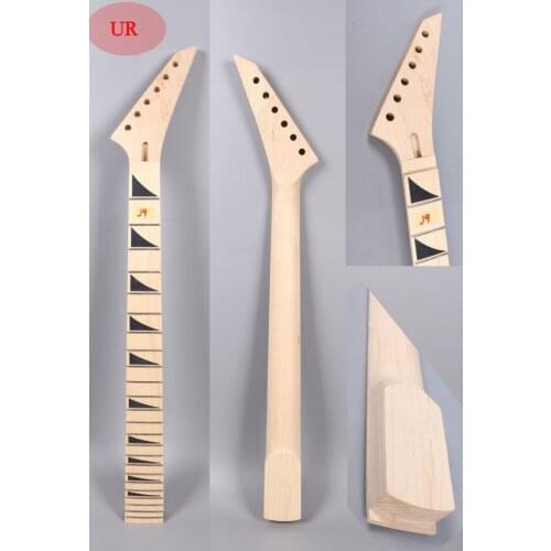 Maple Guitar Neck 24 fret For Jackson electric guitar Replacement Unfinished Locking Nut