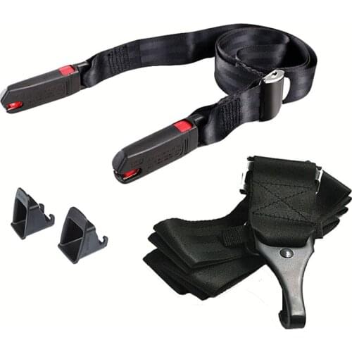 ISOFIX LATCH Belt Connector Soft Interface Latch Connection For Baby Car Seat Hook Type Fixed Seatbelts For Child Safety Seats