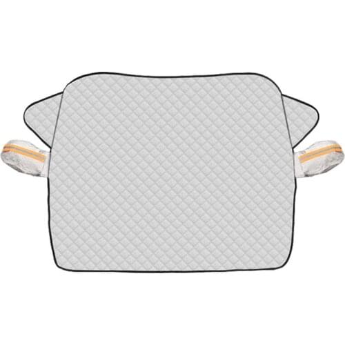 Car Windshield Snow Cover Sun Shade Protector Thicker Snow Protection Cover Car Snow Ice Protector Visor Windshield Snow Cover