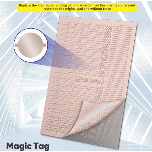 Solder Joint Repair MECHANIC Magic Tag Rework Pad for Repair Welding for Phone Motherboard Weld Point Repair Point Pad