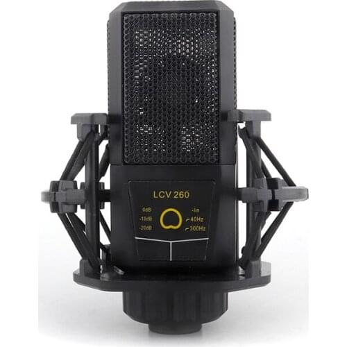JAYETE Professional Condensador Microphone Top Quality Recording Mic For Computer Live Broadcast Radio Recording Karaoke