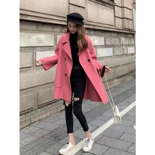 Женские шерстяные пальто SLMDWOMAN China At AliExpress