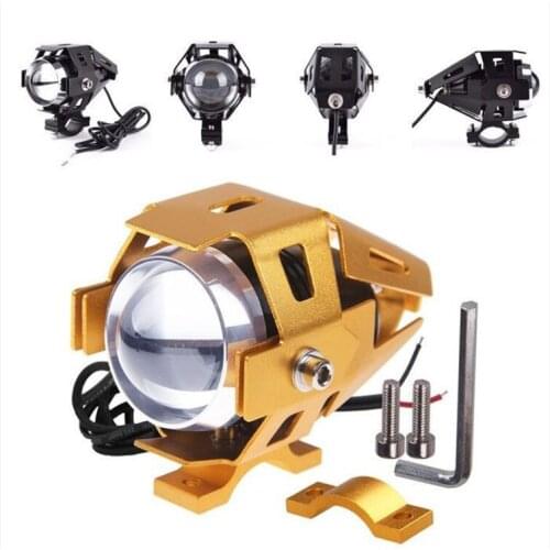 U5 Transformer Headlamp 30W Laser Gun Motorcycle Modified Spotlight led High Power Fog Lamp with Explosive Flash