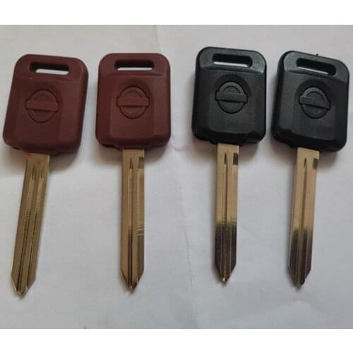 DAKATU Transponder Uncut Blade Blank Car Key Shell Cover Case For Nissan Teana Livina Sunny Sylphy March X-trail Replacement