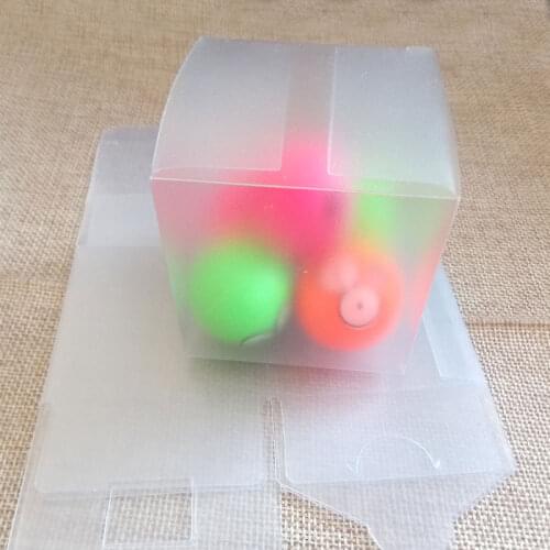 30pcs Scrub Square Plastic Box Storage PVC Box No Transparent Boxes For Gift Boxes Wed/Tool/Food/Jewelry Packaging Display DIY