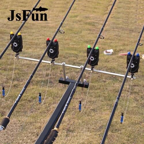 4+1 Wireless Fishing Bite Alarm Fishing Swinger Chain Stainless Steel Swinger Indicator Carp Fishing Tackle FO414