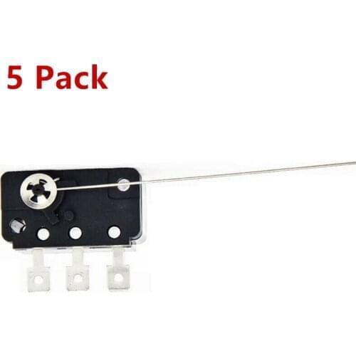 5Pcs 4.8mm Terminal Connectors Microswitch For Arcade Change-Coin Acceptor Micro Switch Replacement Accessories Wholesale