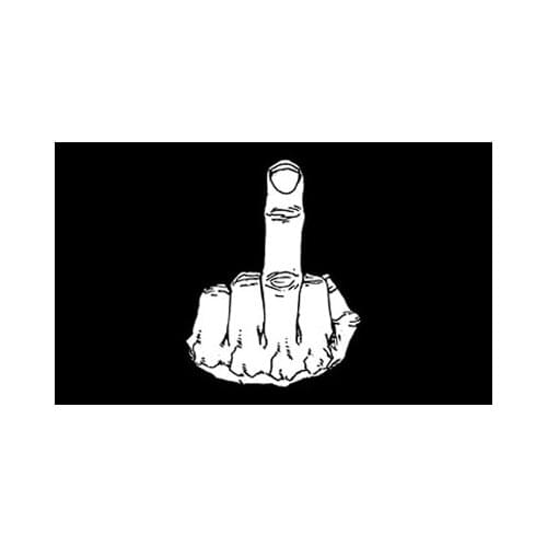 90x150 cm Middle Finger FLAG