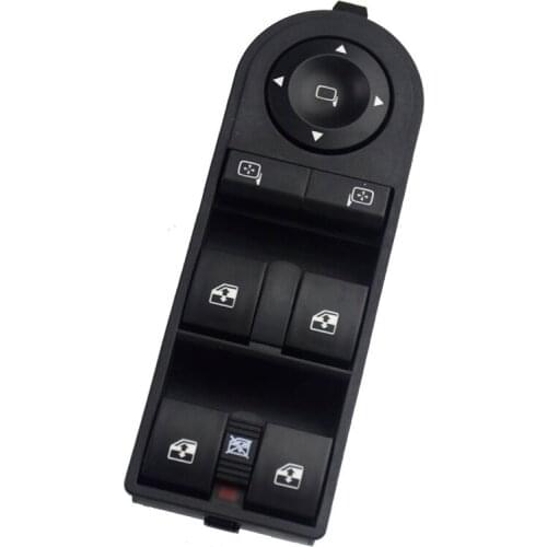 Car Front Left Electric Window Control Master Switch for Opel Astra H Zafira B 13228699 13215153