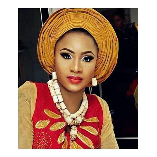 White Coral Beads Nigerian African Wedding Coral Jewelry Set Latest Jewelry Set Coral Beads Jewelry Set for Women Bride ABH402