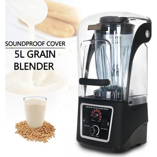 ITOP 5L Large Capacity 2200W Smoothie Blender Professional Power Blender Juicer 30000RPM With 304 Stainless Replaceable Blade