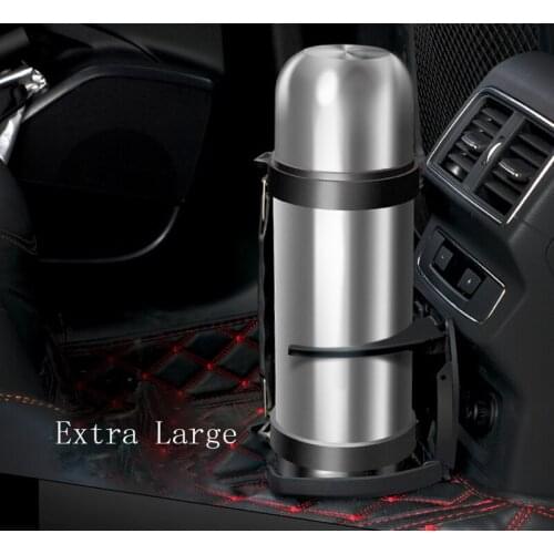 Large folding Black Car Cup Holder Bracket ABS universal car Holder Drink Bottle Stand Car Accessories