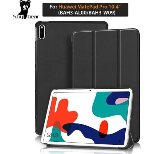 For Huawei Matepad 10.4 2020 BAH3-AL00 BAH3-W09 PU Leather Tablet Case for Huawei Mediapad 10.4'' Cover Skin