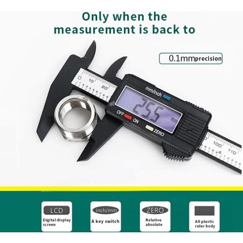 Digital Caliper 6 inch Electronic Vernier Caliper Calliper Micrometer Ruler Measuring Tool 150mm 0.1mm measuring equipment