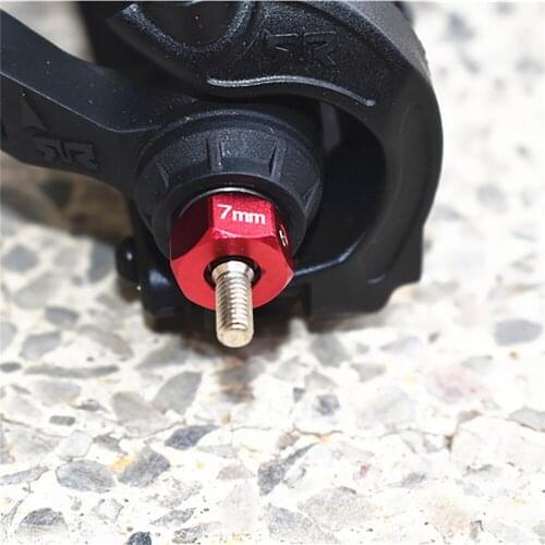 For ARRMA 1/10 GRANITE 4X4 MEGA MOSTER TRUCK 12mm Hex Coupling (7mm Thick) Hex Adapter Spare Part