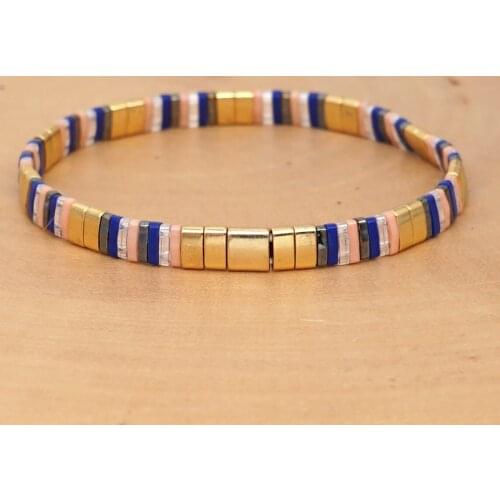 Go2boho Bracelets For Women Japan Tila Beads Bracelet Miyuki Jewelry Pulseras Mujer Moda Handmade Beaded Summer Friends Gift