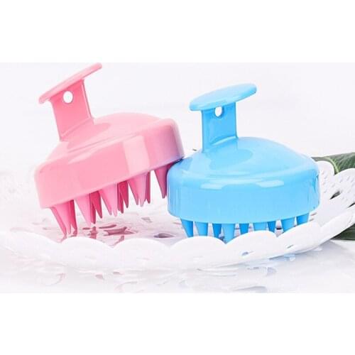 Head Body Silicone Scalp Massage Brush Comb Shampoo Hair Washing Comb Shower Brush Bath Spa Slimming Massage Brush