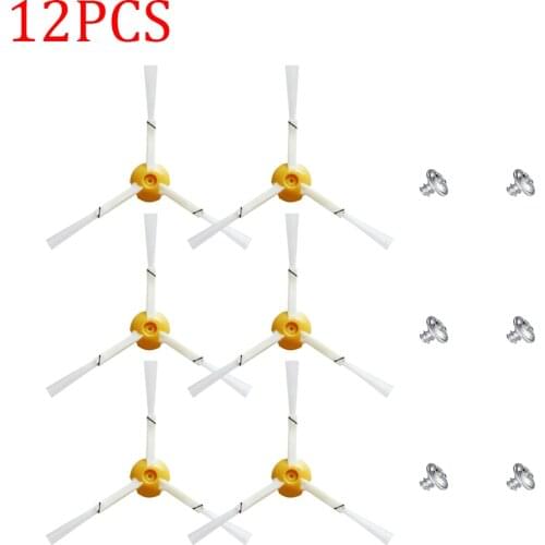 6PCS Side Brushes & 6PCS Screws Kit for iRobot Roomba 800 900 Series 860 870 880 890 960 980 990 Vacuum Cleaner Parts