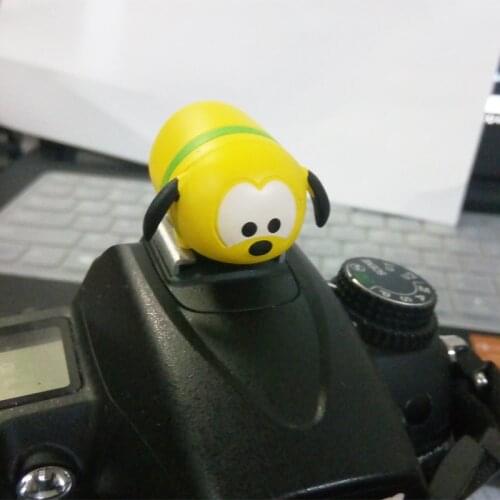 Lovely 3D Cartoon Camera Flashlight Hot Shoe cover For Canon Nikon Fujifilm Samsung Panasonic Leica Olympus