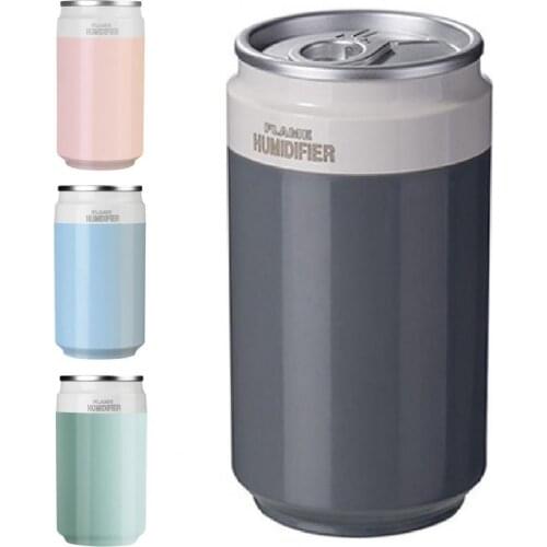 Mini Car Humidifier Automatic Power-off LED USB Portable Office Air Humidifier for Vehicle Car Accessories Air Purifier Lights