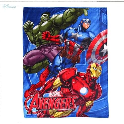 The Avengers Spider Man Disney Mickey Mouse Frozen Cartoon Flannel Throw Blanket for Boys Girls Baby Kids Adults Gifts 150x200cm