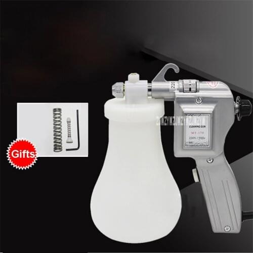 MT-170 High Pressure Electric Spray Gun Water Spray Gun Portable Efficient Decontamination Cleaning Spray Gun 110V/220V 40W 1.2L