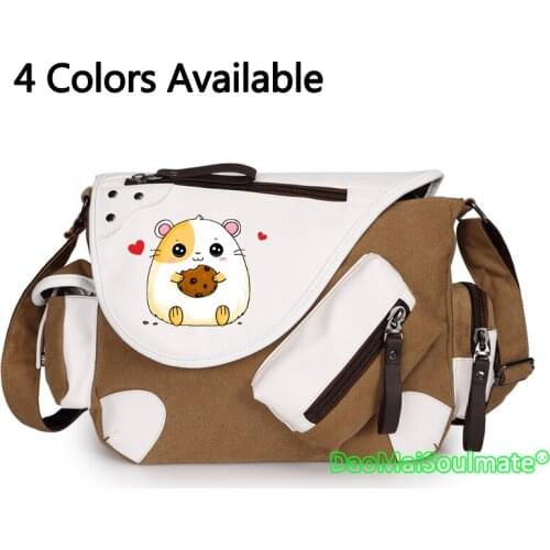 Cartoon Animals Dog Girls Messenger Bag Animal Cat School Bags for Boys Students Laptop Shoulder Bags Mochila Escolar