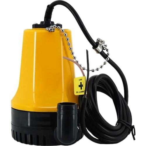 WSFS Hot Bilge Pump, 12V Micro- Dc Immersible Submersible Agricultural Irrigation Portable Electric Water Removal Pump