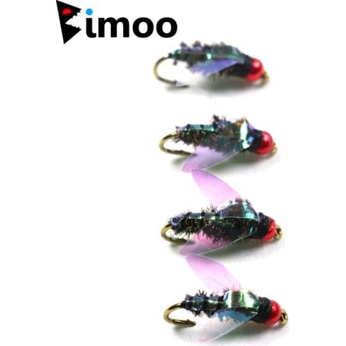 Bimoo 6PCS/Lot #12 Realistic Housefly Fly Fishing Aritificial Insect Bait Lures Trout Greyling Arctic Char Fishing Fly Free Box
