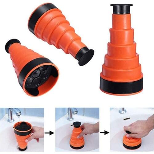Manual Portable Clog Remover Clog Cannon Air High Pressure Powerful Drain Blaster Pump Blaster Cleaning Tool for Kitchen Toilet