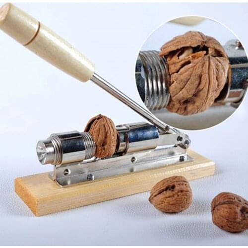 Nutcracker Crack almond Plier Nut Hazelnut Hazel Pecan Heavy Duty Walnut Cracker Filbert Machine Sheller Kitchen Tool Gadgets