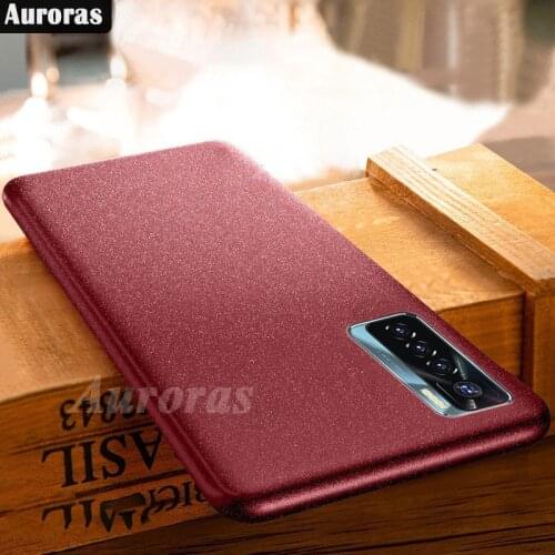 Auroras Silicone Soft Mate Case For TECNO Camon 17 Pro Full Protective Cover For Tecno Camon 17P Case Shockproof Phone Cover