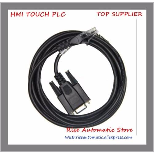 Compatible PLC Cable EH-VCB02 For EH Series PLC RS232 EM E-28B 16-Pin E-40/ EC-Round OEM EHVCB02