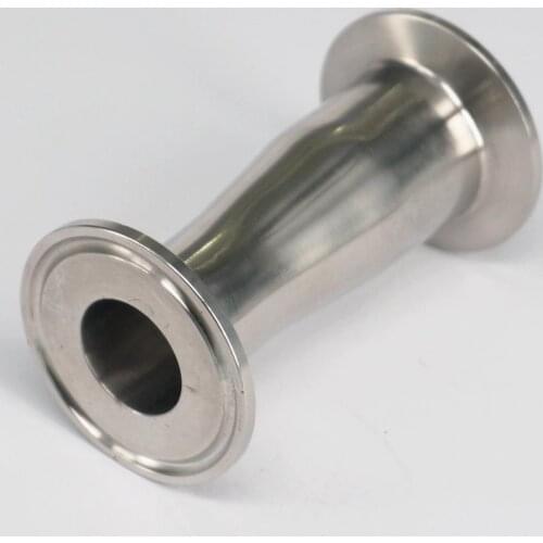 32mm to 25mm Pipe OD 1.5" Tri Clamp SUS304 Sanitary Reducer Adapter Fitting Homewbrew