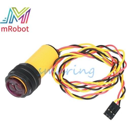 Smart Car Robot Infrared Obstacle Avoidance 3-80cm Photoelectric Sensor Module Switch for Remote Control E18-D80NK