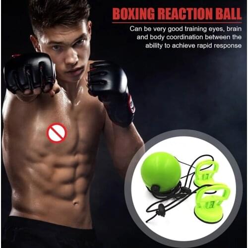 Hanging Boxing Reflex Ball Boxing Sucker Speed Ball Boxing Speed Training Muay Thai MMA Home Gym Exercise Fitness Equipment