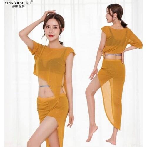 Eastern Oriental Belly Dance Costume Set Cropped Top Short Skirt Women Bellydance Set Clothes Belly Dancing Indian Suit Wear