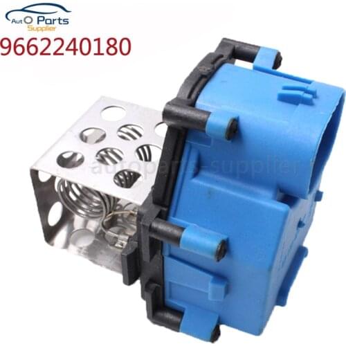 High Quality! 9662240180 Radiator Fan Cooling Resistor For Peugeot 307 308 Partner 3008 5008 OEM 1308CP 9673999980 1308CX 1308.C