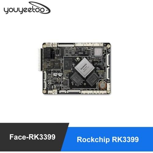 YouyeetooSmartfly Firefly Face-RK3399 Face Recognition Rockchip RK3399 2GB LPDDR4 16GB eMMC 5.1 Six-core 64-bit Processor 1.8GHz