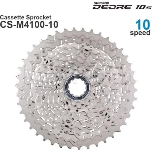 SHIMANO DEORE M4100 10v Cassette Sprocket 10-Speed - HYPERGLIDE -11-46T, 11-42TOriginal