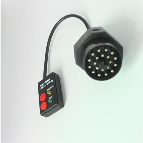20Pin Sockets Oil Service Reset Scan Diagnostic Tool For BMW E30 E34 E36 E39 Z3,1982-2001 BMW Maintenance Zero Light 20Pin cable
