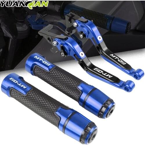 Motorcycle Accessories Brake Clutch Levers Handlebar Hand Grips ends For YAMAHA MT-09 FZ09 MT09 2014 2015 2016 2017 2018 MT09