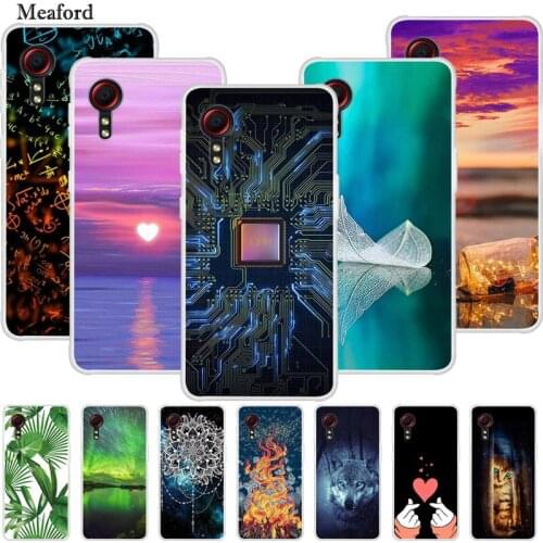 For Galaxy X Cover 5 Case Luxury Silicone TPU Soft Cover Phone Case for Samsung X Cover 5/Cover 4 Shockproof Cartoon Coque Funda
