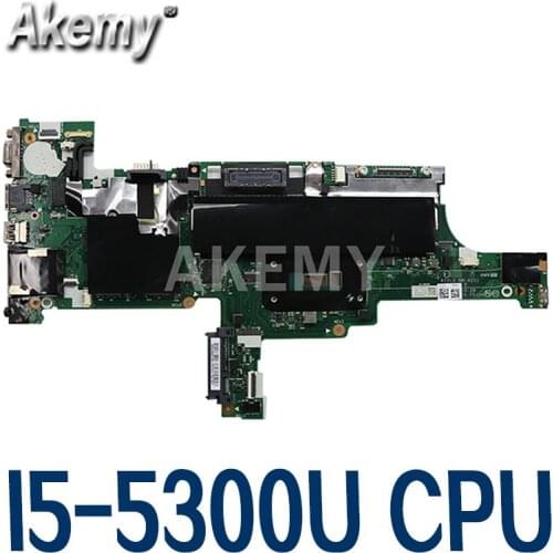 For LENOVO Thinkpad T450 NM-A251 00HN525 SR23X I5-5300U DDR3L Notebook motherboard Mainboard full test 100% work