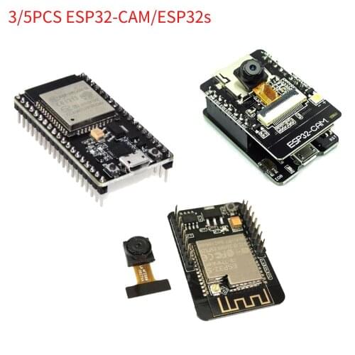 Dropshipping 3/5PCS ESP32-CAM Mini Camera ESP32 Cam MB WIFI Bluetooth Development Board DIY Kit With OV2640 Camera Module