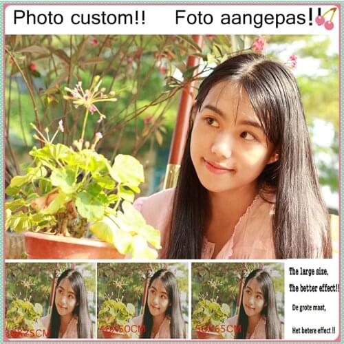 Photo custom!! Foto aangepast!! Make you own picture to diamond painting. with lay out. Full square diamond embroidery DW574