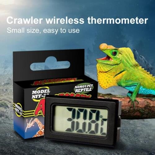 Thermomètre et hygromètre pour Reptile, indicateur de température et humidité, fournitures de réservoir Vivarium