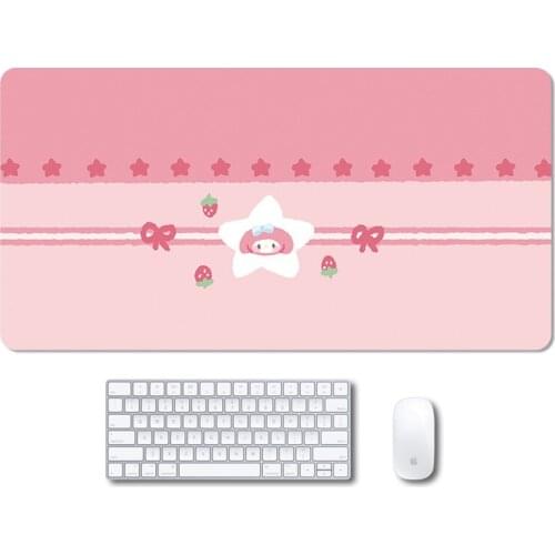 Small Fresh Desktop Pad Placemats for Table Desk Pad Super Large INS Female Computer Keyboard Mouse Pad Soft Personality