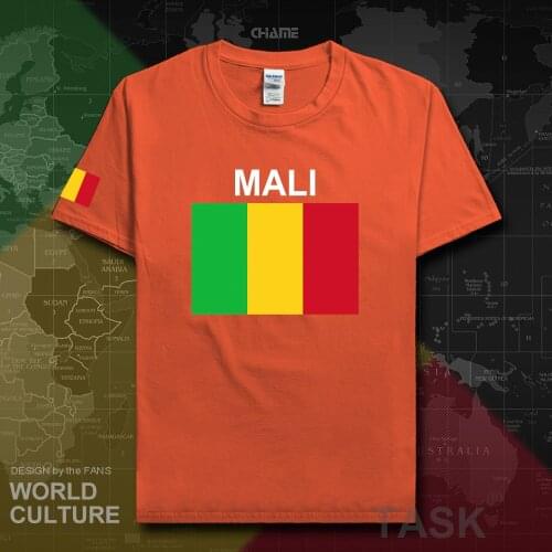 Mali men t shirt fashion 2017 jerseys nation team tshirt 100% cotton t-shirt gyms clothing tees country sporting flag MLI Malian